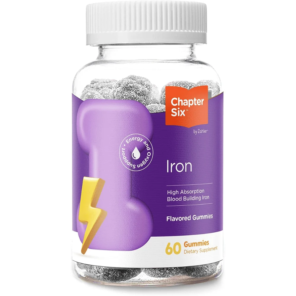 Zahler Chapter Six Iron Gummies Deal: Save $15.xx at Amazon