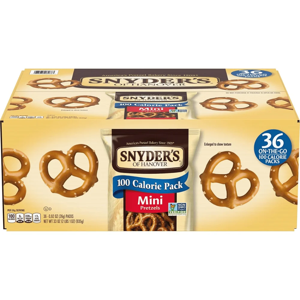 Snyder’s Mini Pretzels 36-Count Deal: Save $7.xx at Amazon