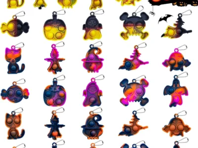 Halloween Pop Fidget Toys 30-Pack for $4.xx at Amazon
