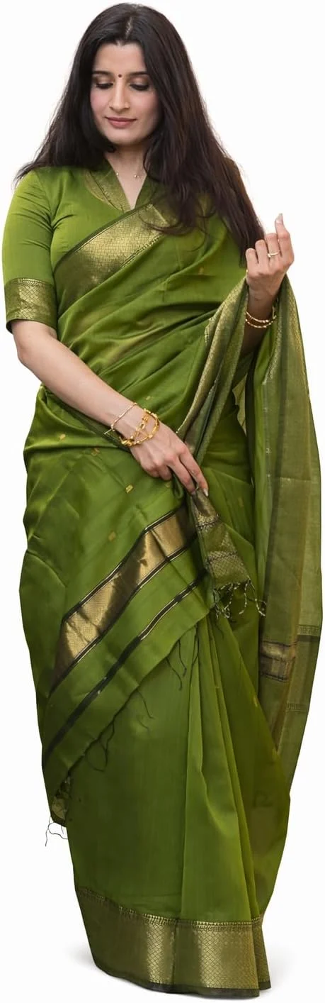 Women’s Banarasi Tussar Soft Silk Saree Just $39.xx Shipped at Amazon