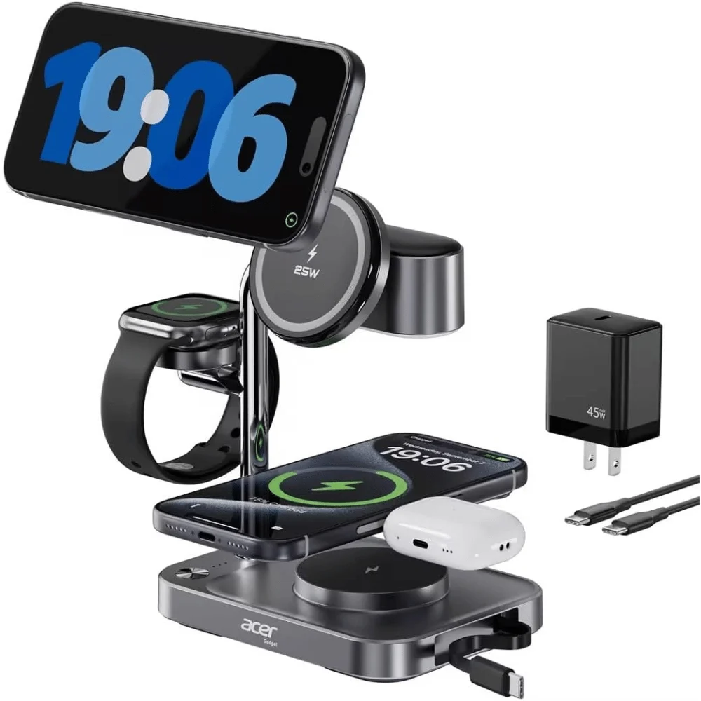 Acer 25W 6-in-1 Wireless Charger Deal: Save $75.xx at Amazon