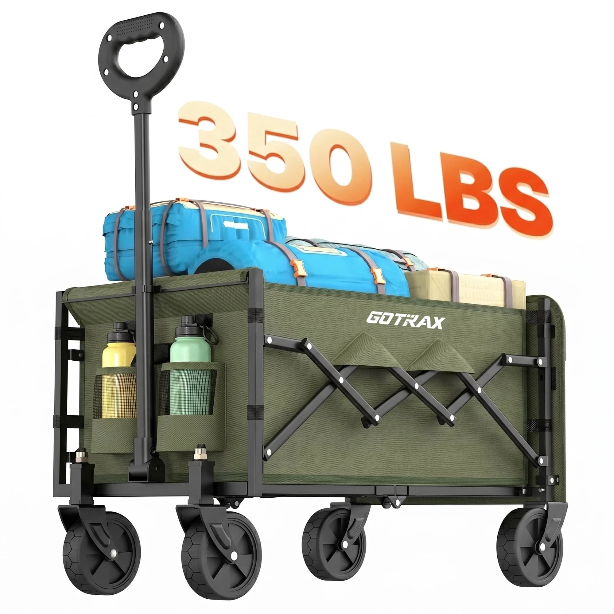 GOTRAX Collapsible Folding Wagon Cart Only $36 at Walmart