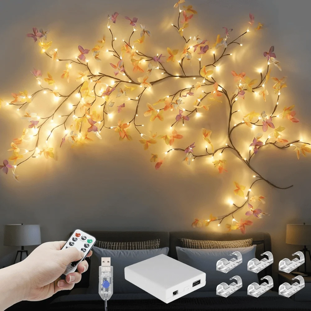 Butterfly Willow Vine Light Deal: Save $19.xx at Amazon