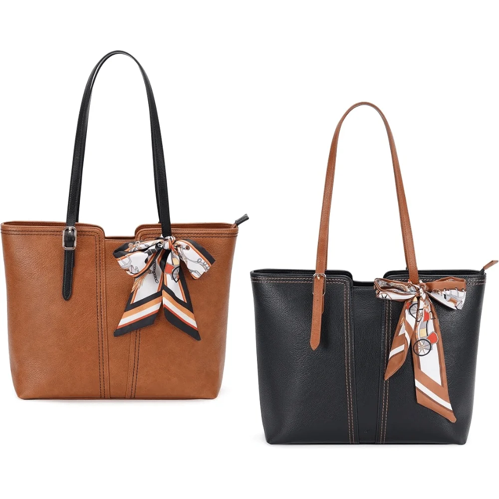 OFY PU Leather Work Tote Deal: Save $24.xx at Amazon