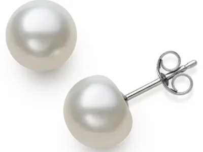 ONLY $6.99 (Reg. $40) Belle de Mer Cultured Freshwater Button Pearl Stud Earrings at Macy’s