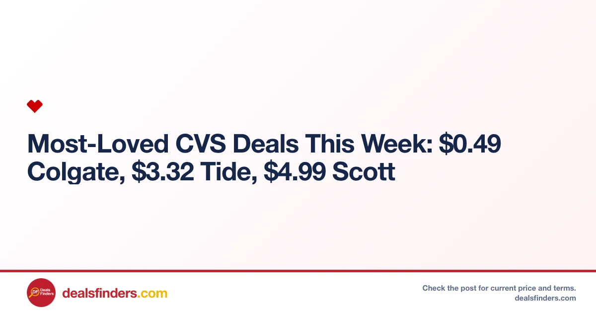 Colgate Toothpaste Only $0.49 at CVS