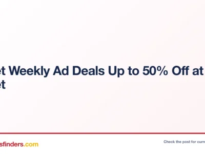 Target Weekly Ad Deals Up to 50% Off at Target