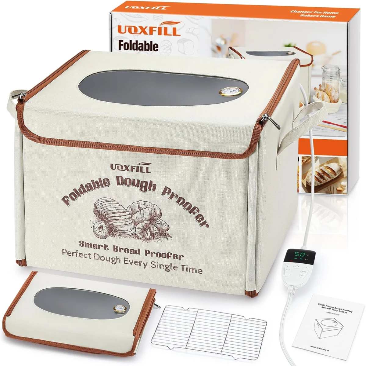 Uoxfill 36L Folding Bread Proofing Box Only $25.xx (Reg. $60)