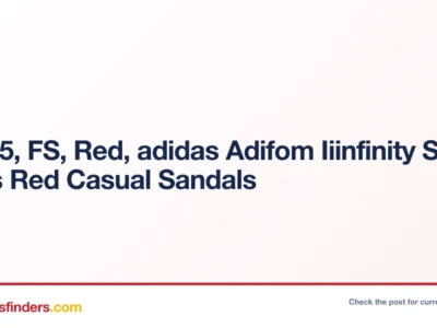 Adidas Adifom Infinity Slides Only $14.95 at eBay