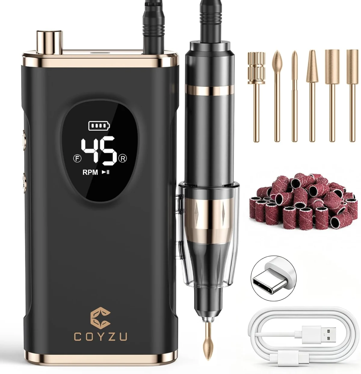 COYZU Professional Electric Nail Drill Only $29.xx at Amazon