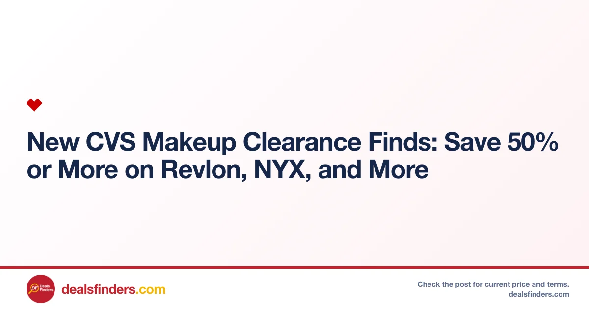 Revlon, NYX & More Makeup Clearance Only $1.50 at CVS