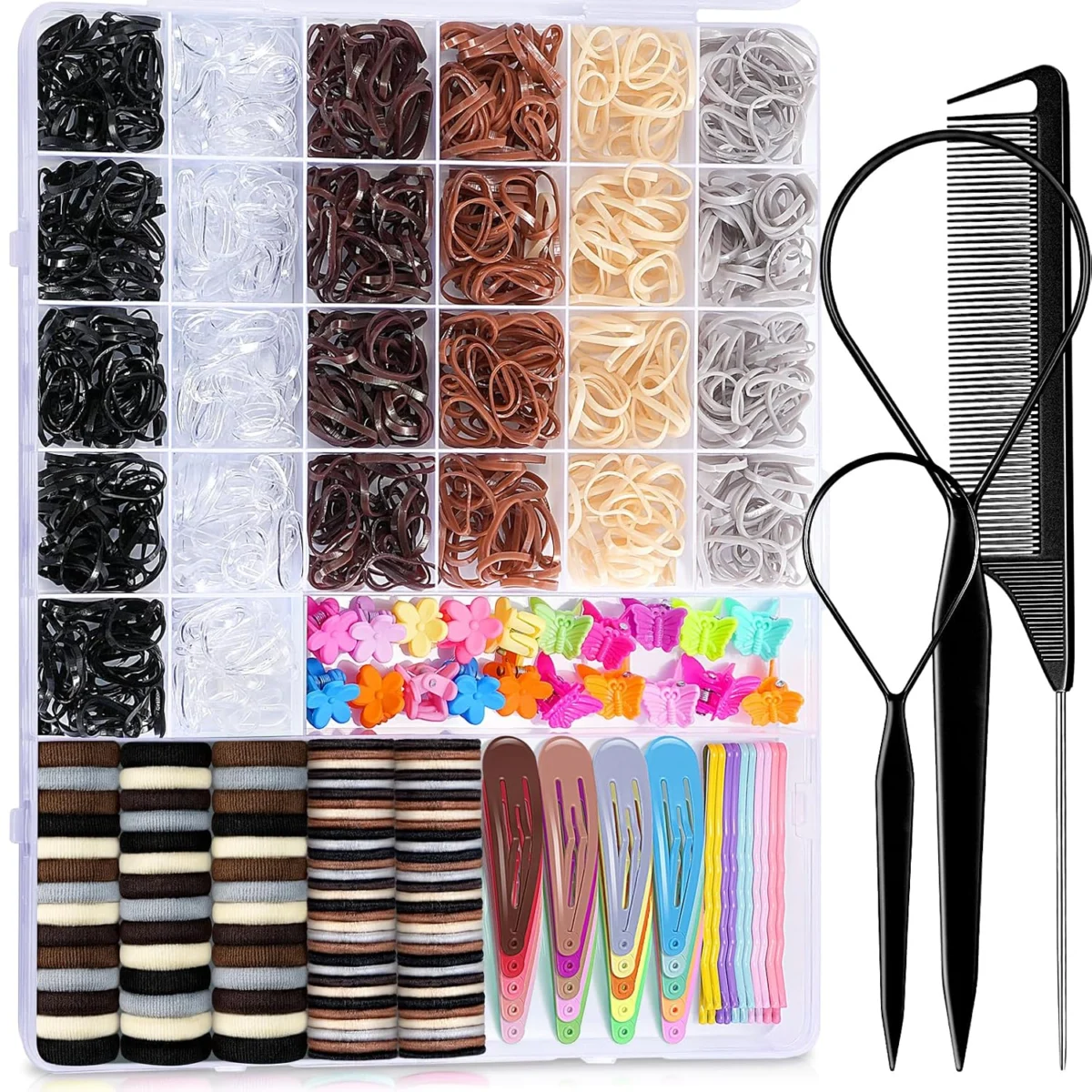 Elastic Hair Ties Set Deal: Save 50% on Hair Accessories