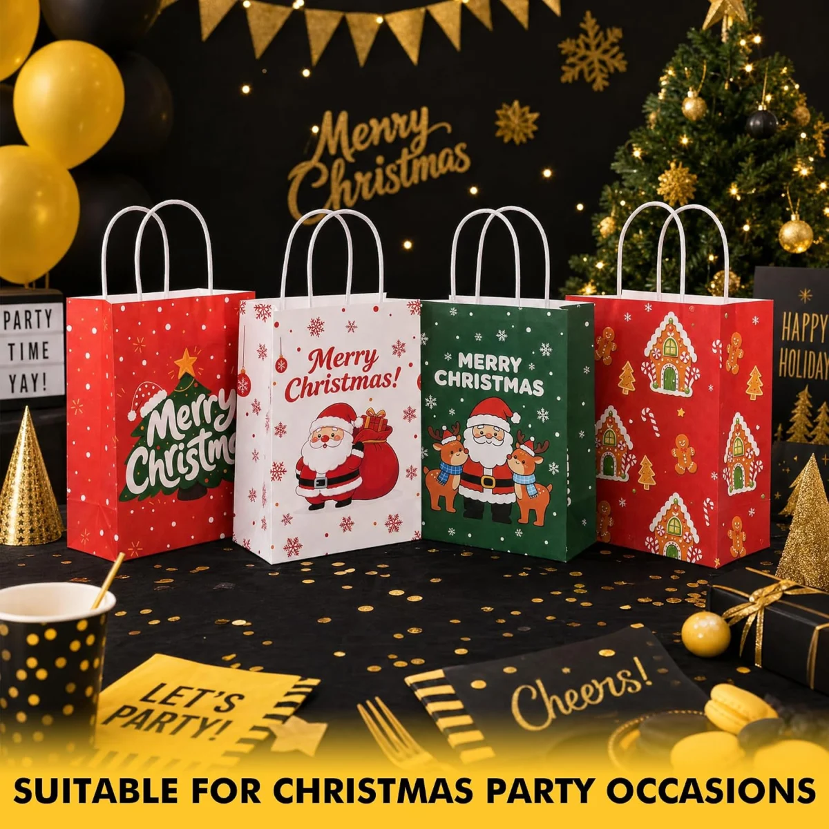 Christmas Gift Bags with Handle Deal