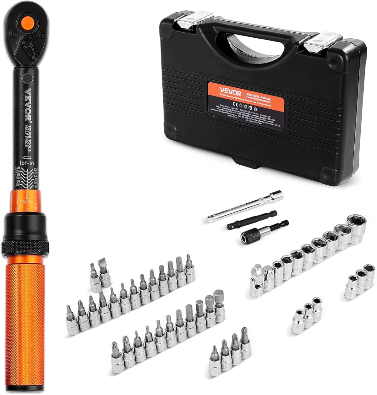 VEVOR 50pc Electronic Torque Wrench Only $45.xx (Reg. $77)