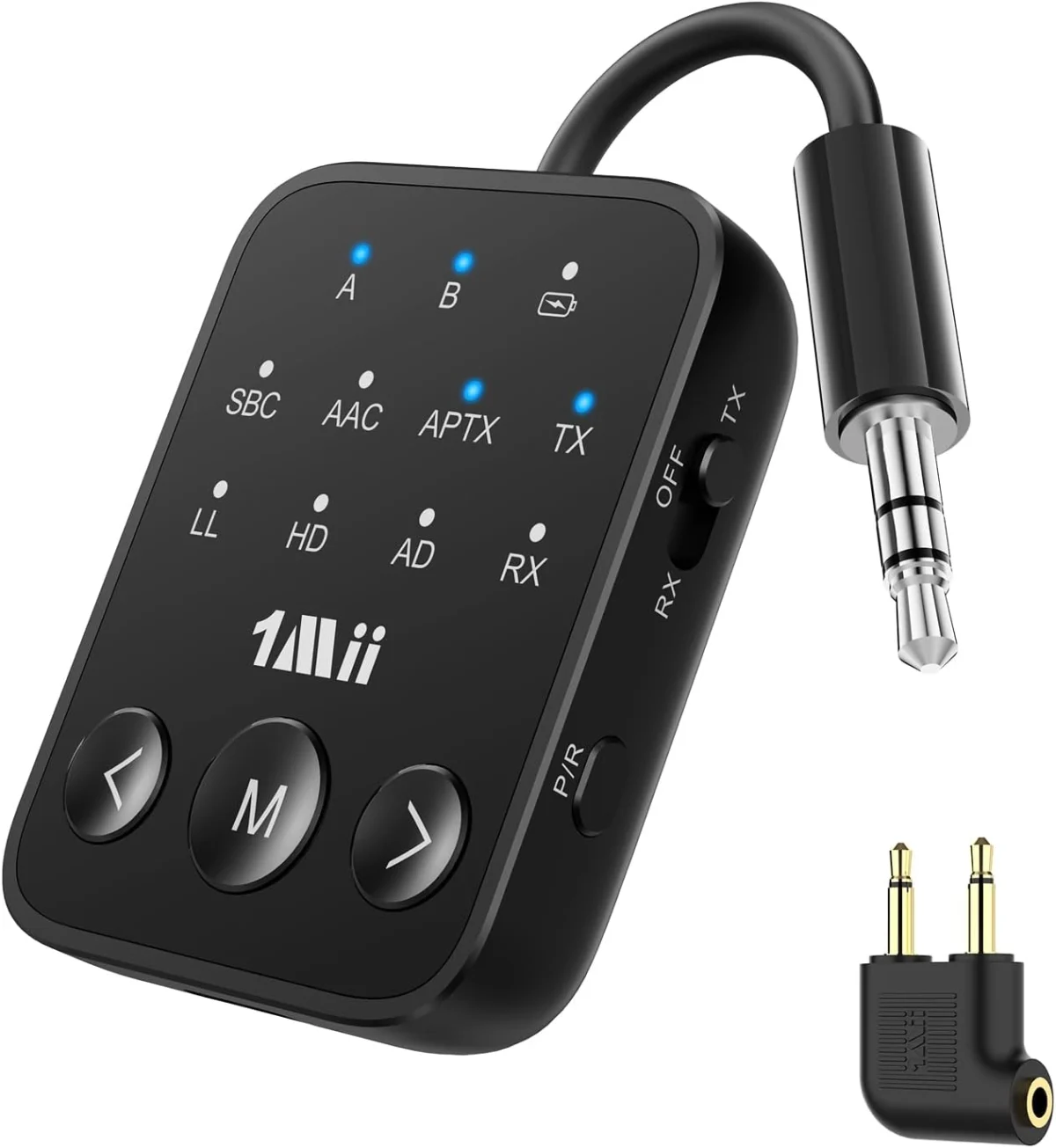 1Mii SafeFly Dot2 5.3 Bluetooth Transmitter Receiver Only $25.xx
