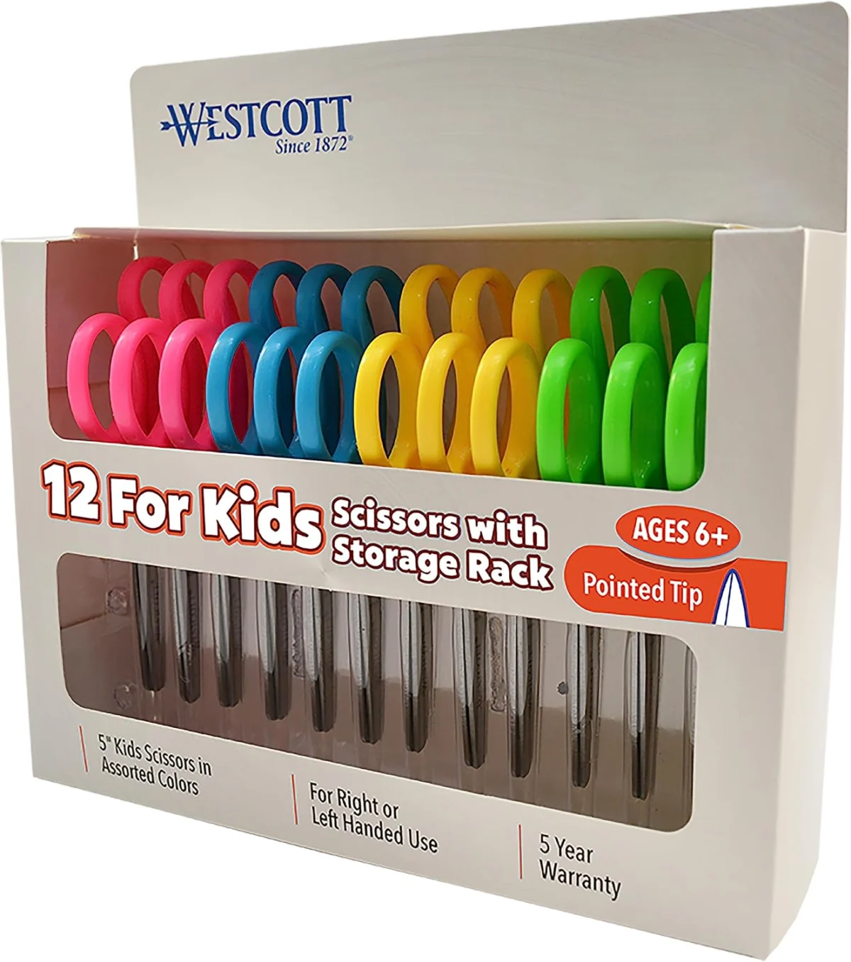 12 Pack Kids Scissors Deal