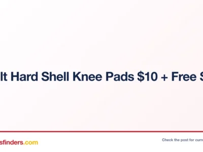 Kobalt Hard Shell Knee Pads $10 + Free S&H