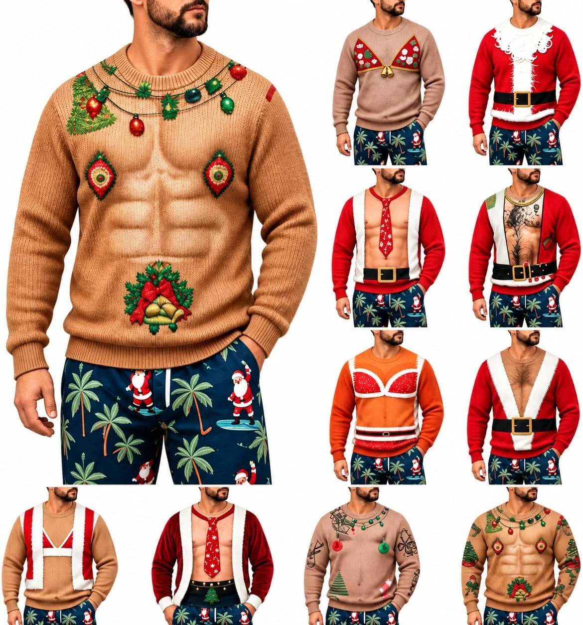 Ugly Christmas Sweatshirt Only $33.xx – Funny Holiday Crewneck
