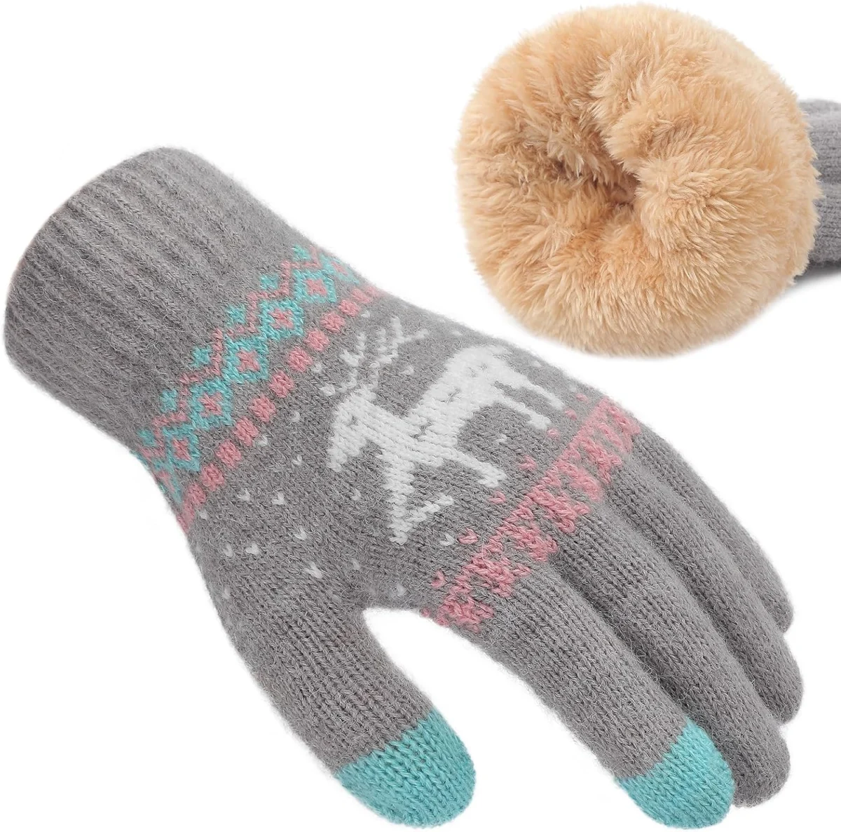 Pleneal Women Winter Gloves Only $11.xx at Amazon