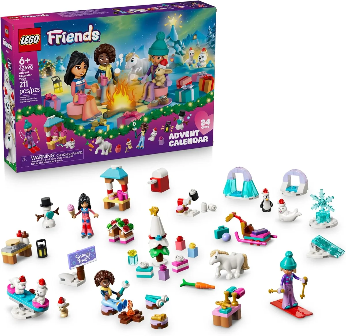 LEGO Disney Princess Advent Calendar 2026 Only $25.xx (Reg. $35)