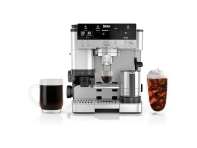 Ninja ES601 Luxe Cafe Fully Automatic Espresso Machine Only $250.xx