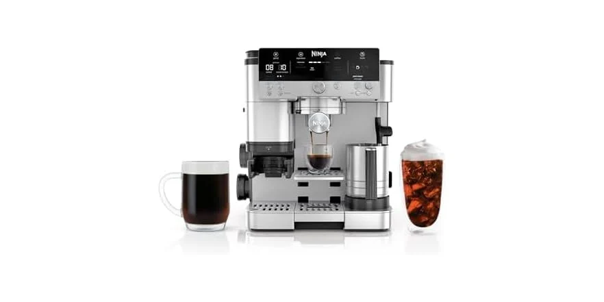 Ninja ES601 Luxe Cafe Fully Automatic Espresso Machine Only $250.xx