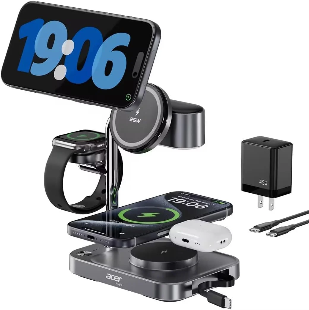 Acer 6-in-1 Wireless Fast Charging Station Only $45.xx (Reg.