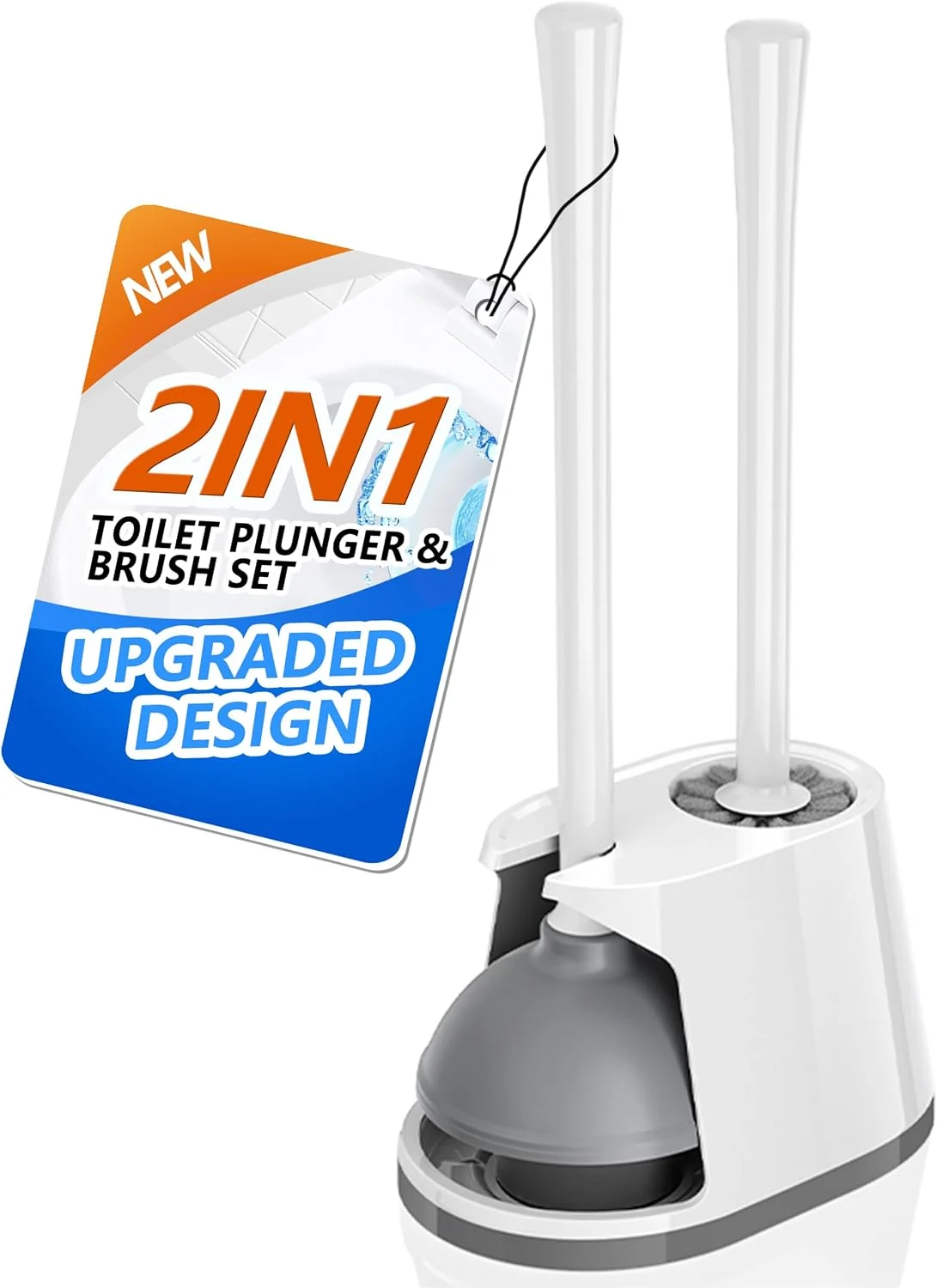 Toilet Plunger and Brush Set Only $7.xx (Reg. $14) at Amazon