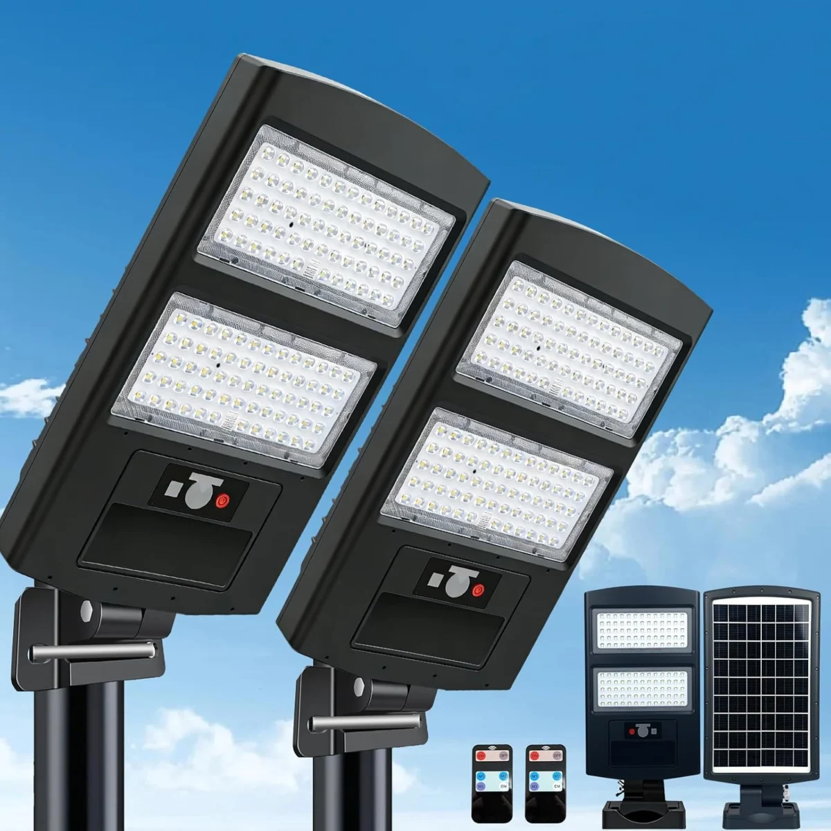 7000W Solar Street Lights Only $49.xx at Amazon