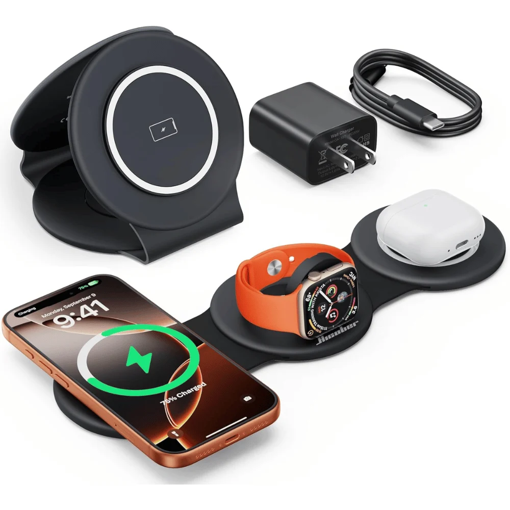 HICOBER 3-in-1 Wireless Charging Station: Save $13.xx at Amazon