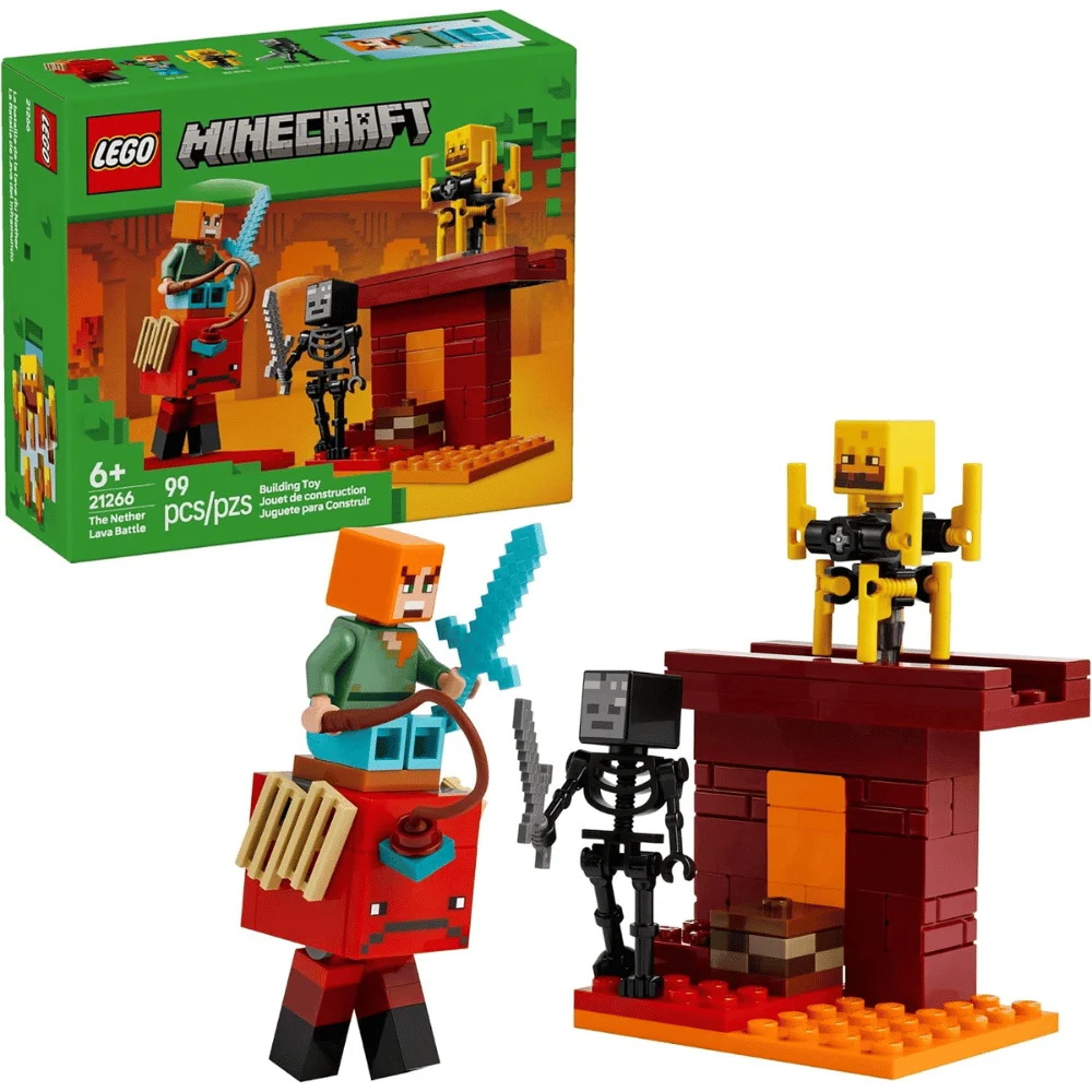 LEGO Minecraft Nether Lava Battle Deal: Save $4.xx at Amazon