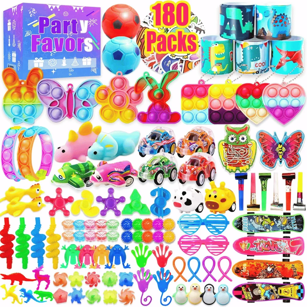 180 Party Favors for Kids Deal at Amazon: Save $9.xx