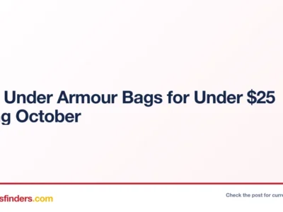 Under Armour Bags Only $25 at Under Armour