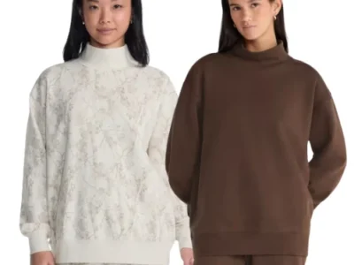 No Boundaries Oversized Mock Neck Sweatshirt Only $16.98 at Walmart