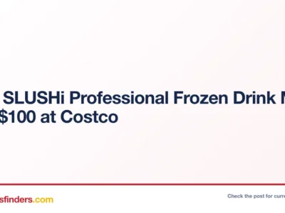 Ninja SLUSHi Professional Frozen Drink Maker Only $100 at Costco
