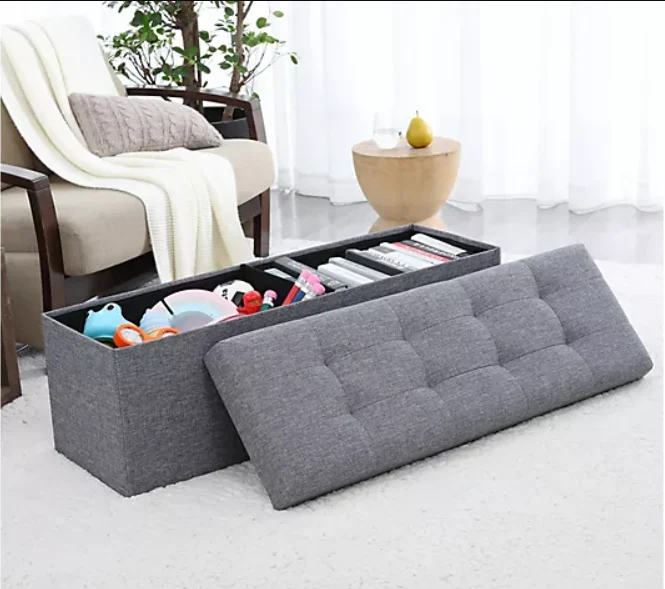 Ornavo Home Foldable Ottoman Bench Deal at QVC – Save $49.01