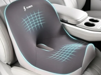 FLORICH Memory Foam Car Seat Cushion / Lumbar Support Pillow $25.xx at Amazon