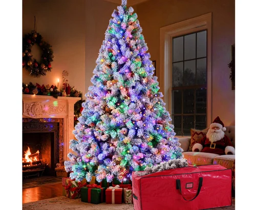 6FT Pre-Lit Snow Flocked Tree Just $69.99 (Reg $190) at Walmart