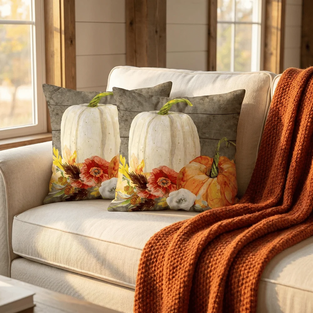 EMMTEEY Fall Pillow Covers Deal: Save $8.xx at Amazon