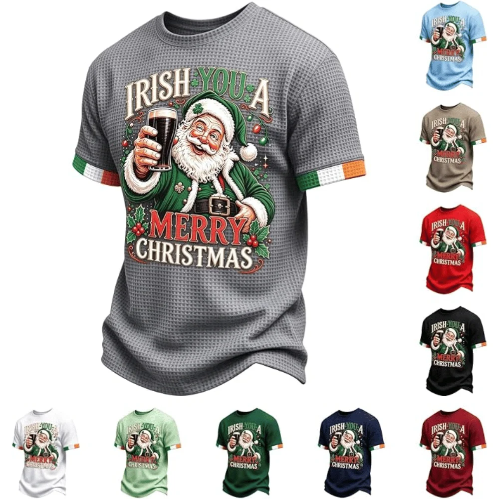 Men’s Christmas Waffle Shirt Deal: Save $12.xx at Amazon