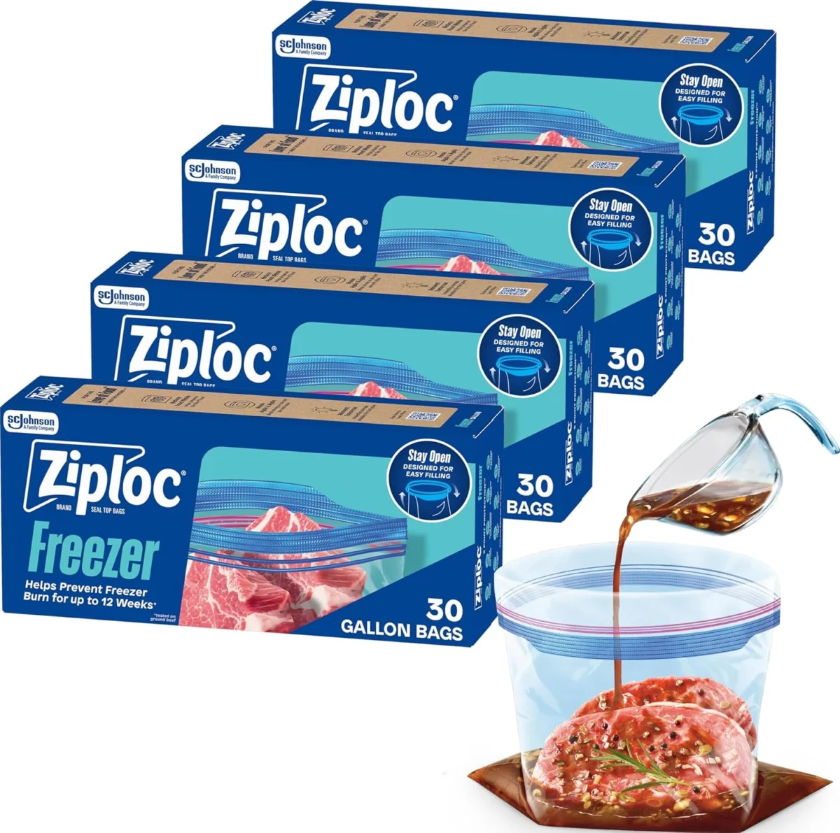 Ziploc Gallon Freezer Bags Deal: Free Subscription Savings