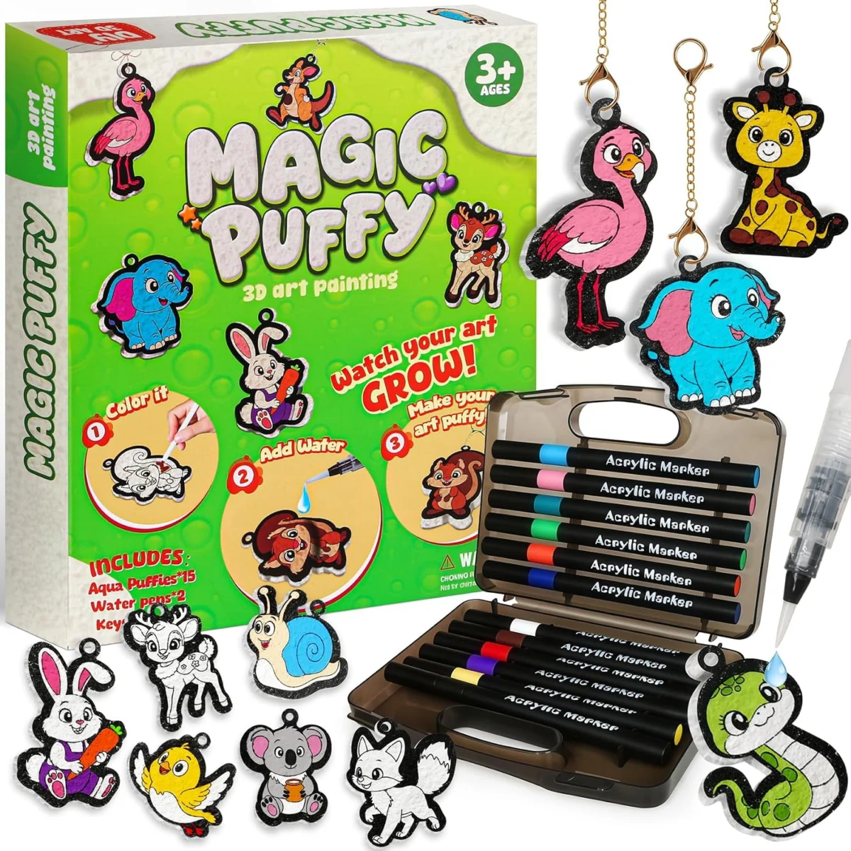 CZTCDP 3D Magic Foam Painting Kit Only $8.xx (Reg. $16) at Amazon