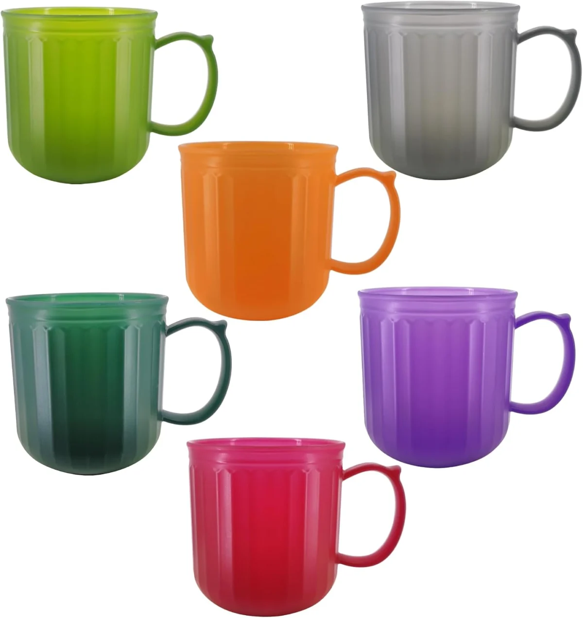 6 Pack Plastic Mugs Deal: $9.99