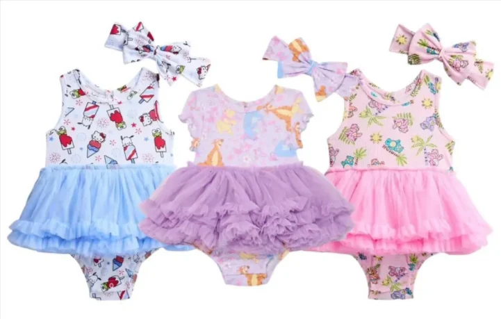 Tutu Dress with Matching Bow Headband Deal: Save $4.98 at Walmart