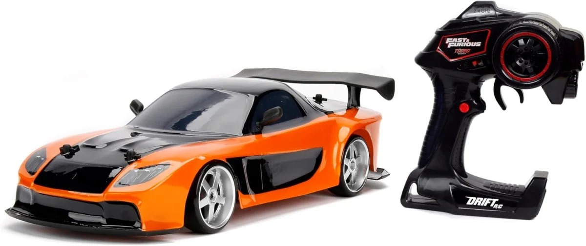 Jada Toys Fast & Furious Han’s Mazda RX-7 Drift RC Car Only $43.xx