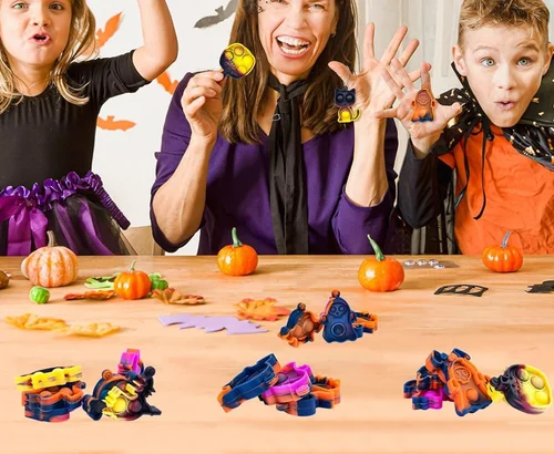 Halloween Pop Fidget Toys 30-Pack Deal