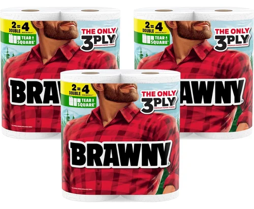 Paper Towels 6 Double Rolls Deal