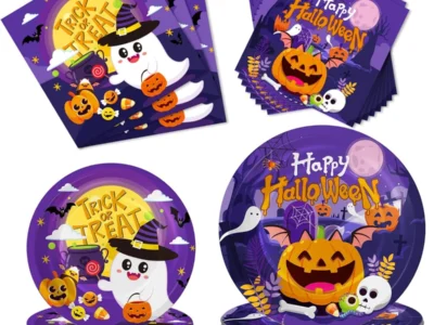 halloween plates