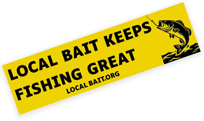 Free Local Bait Keeps Fishing Great Sticker at Localbait