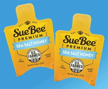Sue Bee Sea Salt Honey Packets Free at Siouxhoney